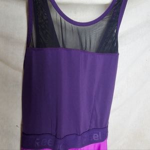 Womens Reebok Tennis / Golf Dress One Piece Athletic Gear Size Small Purple